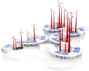 Generating renewable energy - Zero Energy Neighborhood 